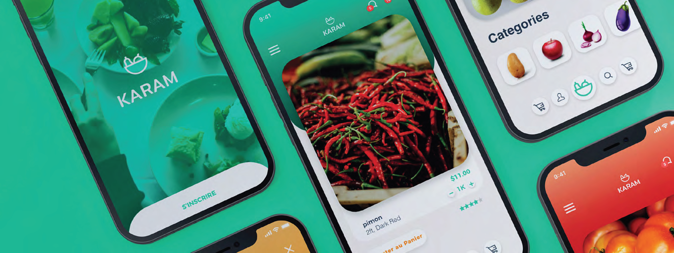 Karam - Mobile interface design